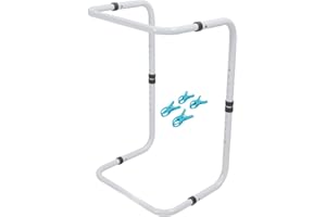 Zunate Elevador de Manta Ajustable para Pies, Reduce la Presión, Fácil Instalación y Portabilidad, Longitud Ajustable, Adecuado para Cama, Recuperación Posquirúrgica, Marco de Soporte