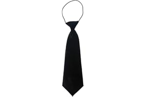 WS UK Kids Pre-Tied Necktie With Loop