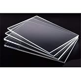 3mm x 500mm x 500mm Clear Acrylic Plastic Sheet For Shed and Greenhouse ...