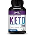 Vokin Biotech Keto Advanced with Green Coffee Extract For Weight Management | Appetite Control Supplement for Men & Women 60 Capsules (Black)