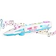 Gooyo GY-138A Battery Operated 3D Dynamic Flash Speed Train Toy with Musical Sound for Kids/Babies/Girls/Boys/Toddlers | White & Blue Color, Power Source: 3xAA Battery (Not Included)