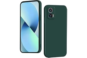 YUXING Silicone Cover per Motorola Edge 30 Neo - Moda Modello Carino Custodia Design Sottile Slim Cover Antiurto, Antiscivolo Elegante, Protezione Totale (Verde)