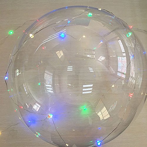 Cido 18 Pouces Bobo Balloon PVC Clignotant Chaîne Légère Mariage LED Mariage Provisions