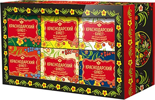 Preisvergleich Produktbild Geschenkset Krasnodarskiy Buket 6x50g (lose Tee)