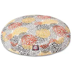 Majestic Pet Citrus Blooms Large Round Pet Bed