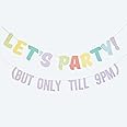 Ginger Ray Let's Party! But Only Till 9PM Bunting
