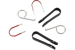 RAJTTS 6 PCS Wheel Bolt Cap Cover Removers Tool Set,Lug Nut Covers Cap Puller Tweezers Removal Tool,Bolt & Nut Covers Key for Cars.Locking Wheel Nut Removal Tool