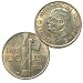 Produktbild Vinciann Sammlerstück Replik Münze 100 Lire Italien 1922 1923 Mussolini Faschismus Liktorischer Strahl