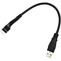 Cavo convertore USB da 11 pin femmina a 9 pin maschio per la