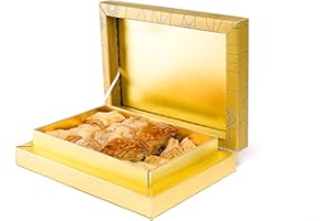 SWEET LAND Sweetland Vegan Baklava Selection - 300 g | Handmade Traditional Lebanese Baklava | Ramadan, Mother's Day, Easter, & Eid | Mixed Selection Tray with Pistachio, Almond & Cashew Nuts | Gift Box