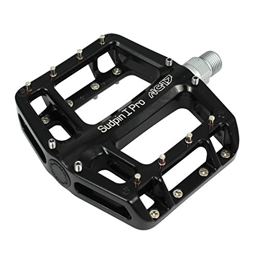 NC-17 Sudpin I Pro Aluminium Plattform Pedale / Fahrrad Pedale MTB / Mountainbike Pedal / BMX Pedal / Kugellager + Cr-Mo Achse / inklusiv Ersatzpins, verschiedene Farben - 4