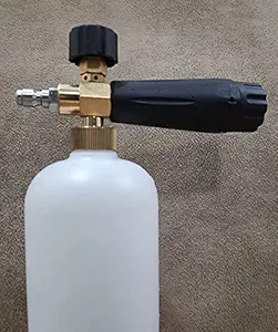 Nirali Heavy Duty Brass Foam Cannon Snow Lance, Car Washing Foam Gun Bottle