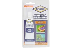 Bostik Plastica Flessibile, colla trasparente, 50 g