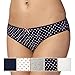 Debenhams Womens Pack Of Five Navy Coral Bikini Briefs 10
