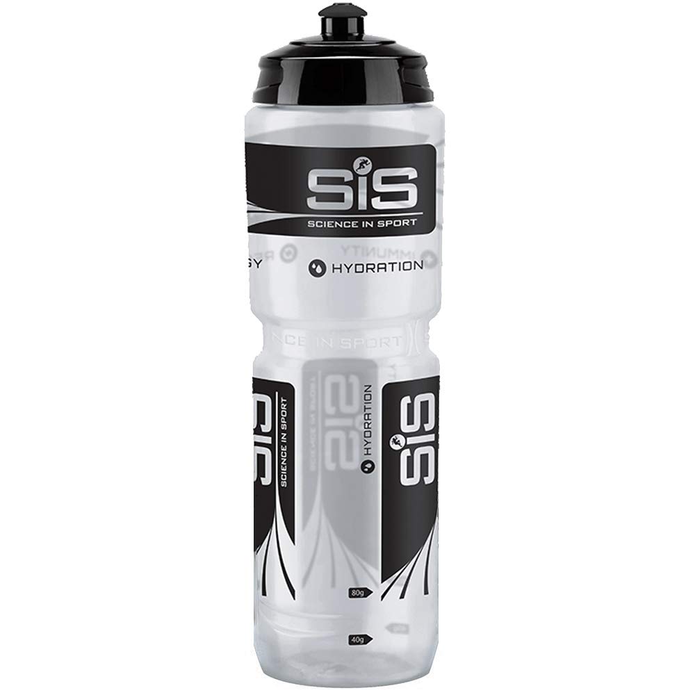 Science in Sport Clear Drinks Bottle, 800 ml, Transparent hikerstore