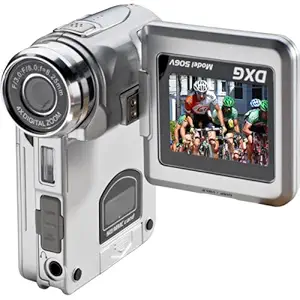 DXG DXG-506V 5.1 MegaPixel Multi-Functional Camera with MPEG4 Technology (Silver)