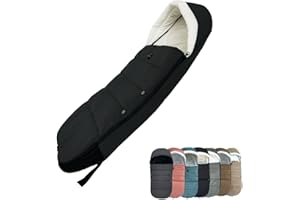 COLU KID Universal Pushchair Footmuff for Babyzen YOYO/YOYO2 & Bugaboo, Waterproof Fabric Base, Easy-Clean, Warm Foot Cover for strollers