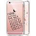 Produktbild Hülle für iphon 6S 4.7,iphone 6 4.7 Silikonhülle,iphone 6/6S 4.7 handyhüllen,Herbests Transparent TPU Case Handyhülle Crystal Soft Silikon Ultradünn Clear Cover Bumper Case Schutzhülle für iphone 6/6S 4.7-Einfach 2#