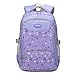 Produktbild Wewood Sacs à dos Fille d'étudiant de mode Sac d'école d'enfants sac à dos (Lila)