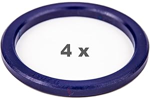 4 x pneugo! Anelli di centraggio per cerchi in alluminio 72.2 mm - 58.1 mm