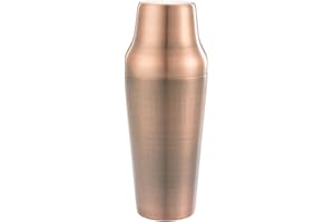 Barfly M37085ACP - Set shaker per cocktail, in rame anticato, taglia unica