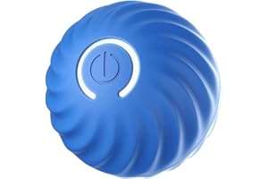 PUEACHA Balle Roulante Active pour Chiens, Balle Roulante Active, Jouet Mobile Rechargeable Par USB pour Chien | Balles pour Chiens Durables et Interactives avec Modes Intelligent et Normal pour Chiens