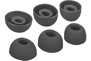 PANLOUTING 3 Paia | Ricambio Gommini Tappi Silicone compatibili con Gli Auricolari Xiaomi Redmi Buds 6 6Pro 5 5Pro 4 4Pro | 3 Diverse Misure: S/M/L