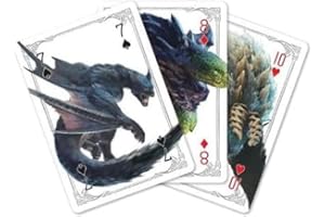 SAKAMI - Monster Hunter World Iceborne – 52 carte da gioco – Gioco di carte da gioco – Originale e con licenza