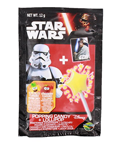 Preisvergleich Produktbild Star Wars - Popping Candy+Lollipop Lutscher - 1Pk / 12g