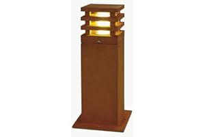 ‎SLV SLV 233427 Rusty 40 LED Square Eisen Gerostet 3000 K, 8,6 W, Rost, 12 x 12 x 40 cm