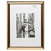 Produktbild # # Clearance # # pelgldmnta5 Premium Easy Loader Rich Gold A5 (6 x 8) Bild Bereich mit 50 mm weiß, abgeschrägten Passepartout Foto Display Bilderrahmen nicht Glas vor (Abstand durch Misprinted facepaper  Staaten A4, wenn es ist A5)