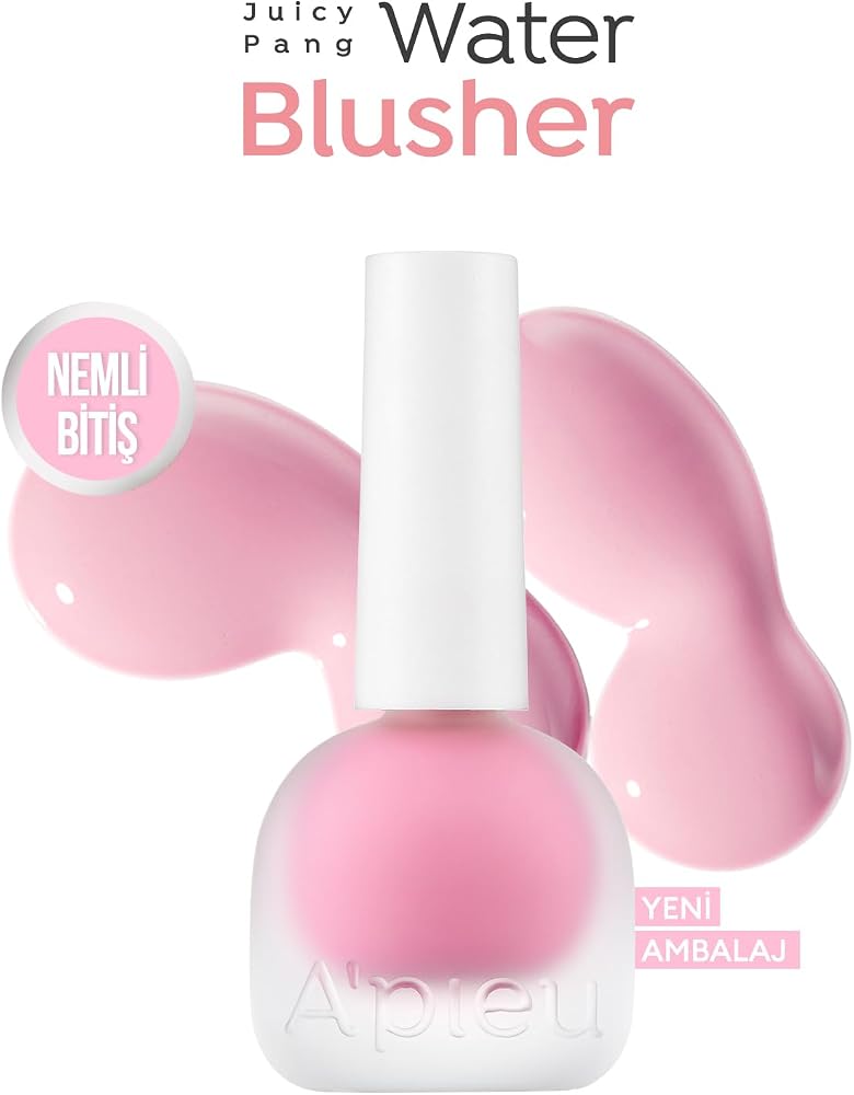MISSHA Meyve Özlü, Nemli Ve Parlak Bitişli, Doğal Görünümlü Likit Allık Apıeu Juicy-Pang Water Blusher Pk05 Pk05