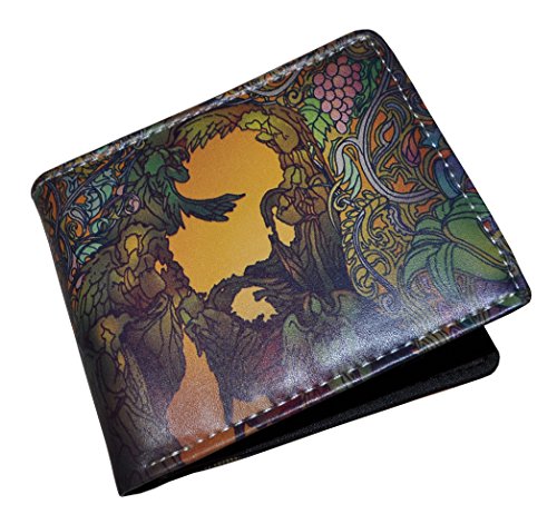 Preisvergleich Produktbild Jesus Farbe-Wald Herren / Damen Portemonnaie (Wallet)