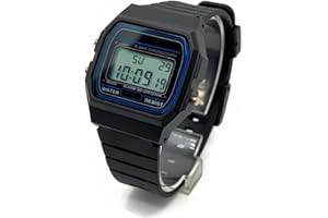 BDM Reloj Digital Vintage | Elige tu Color Favorito | Estilo Retro Años 80 Unisex | Reloj con Alarma, Cronógrafo y Luz