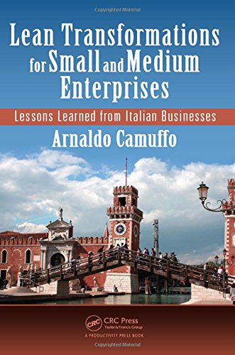 Book's Cover ofLean Transformations for Small and Medium Enterprises Lessons Learned from Italian Businesses