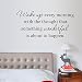 English Letters Wake Up Every Morning Wall Decal Home Sticker PVC Murals Vinyl Paper House Decoration Wallpaper Living Room Bedroom Kitchen Art Picture DIY for Children Teen Senior Adult Nursery Baby