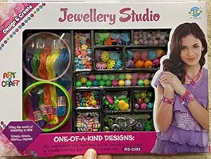 Toyshine Pop Beads Toys for Girls - DIY Toddler Jewelry Bracelet Necklace Making Toy Set Activities Art and Craft Game Set Kit Age 3,4,5,6,7,8,9,10 Year Old and Above Girl