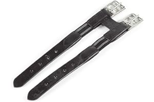 Shires Velociti GARA Girth Extension - Elastic Black