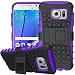 Produktbild Samsung Galaxy S6 Edge Plus Outdoor Hülle Case in Lila Extra Schutz, Robuste Galaxy S6 Edge+ Plus Schutzhülle Handyhülle Cover Silikonhülle Rückschale