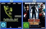 Der unglaubliche Hulk + Iron Man Trilogie (1-3) im Set - Deutsche Originalware [4 Blu-rays] - Liv Tyler, Tim Roth, William Hurt, Tim Blake Nelson, Robert Jr. Downey, Terrence Dashon Howard, Samuel L. Jackson, Gwyneth Paltrow Edward Norton