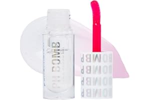 Makeup Revolution, Huile Lèvres & Joues PH Bomb, Formule Adaptable & Modulable, Teinte Universelle, 4.5 ml - Éclat Naturel !