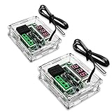 【Wasserdichte isolierte Sonde】 Mit 30CM NTC10K ist die wasserdichte Sonde für den bequemen Gebrauch ausgestattet. Die NTC-Sonde ermöglicht es, die Temperatur auch von Flüssigkeiten zu regeln und kontrolliert zu heizen oder zu kühlen.