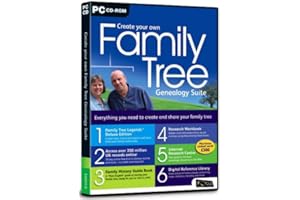 FOCUS MULTIMEDIA LTD Create Your Own Family Tree Genealogy Suite (PC)