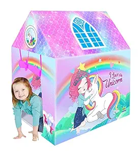 Webby Unicorn Kids Play Tent House for Girls and Boys Toy Home