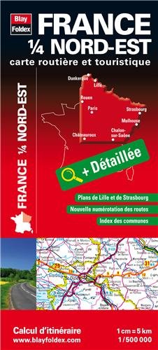 Download France 1/4 Nord-est : 1/500 000