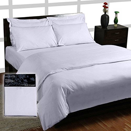 Homescapes - 200 Thread Count Ultrasoft - Body Pillow Case - White - 100% Egyptian Cotton Percale - Anti Dust Mite