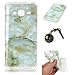 Produktbild TPU Souple Etui Gel Léger Ultra Slim Flexible Anti Rayures Couverture Couverture de Protection Anti, Hard Coque Imprimer Cristal pour Samsung Galaxy J3 J310 (2016) SM-J320F Slim Coque Housse Etui +Bouchons de poussière (3NX)