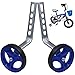 Produktbild PengXiang Stützräder für Kinderfahrrad 12 14 16 18 20 Zoll, 1 Paar Sicherheitsstützräder - Blau-C