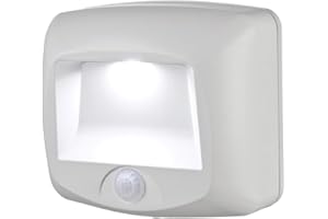 MR BEAMS Mr. Beams MB530 Wireless Battery-Operated Indoor/Outdoor Motion-Sensing LED Step Light, White