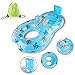 Produktbild Schwimmring für Baby von 3 Monaten bis 36 Monaten und Mutter PVC Aufblasbare Schwimmhilfe mit Tasche(Blau)